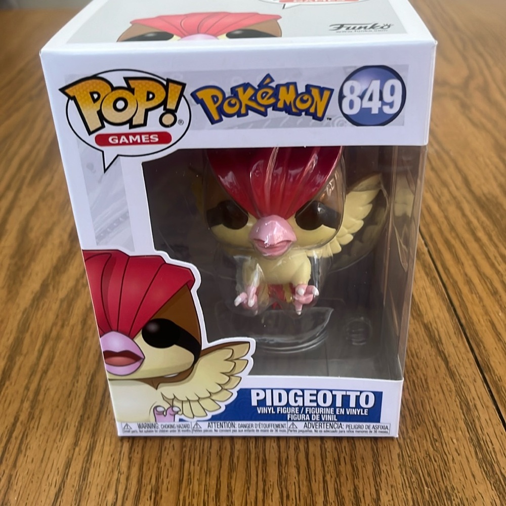 Pidgeotto Funko pop #849.
